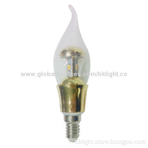 LED Candle Light with 4W Power, Patent Design